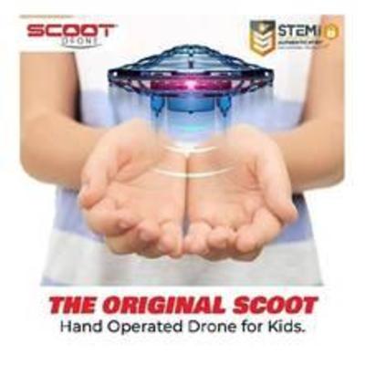 Force1 Scoot Hand Operated Drones for Kids or Adults - Hands Free Mini Drone, Easy Indoor Small UFO Flying Ball Drone Toys for Boys and...