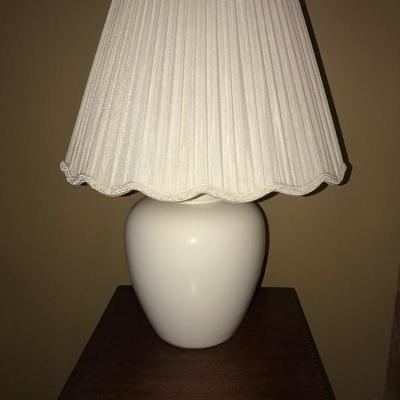 Pair (2) White Lamps $40
$24 each 