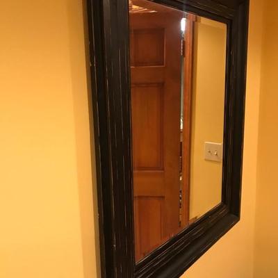 Crate and Barrel Black Rustic Mirror
 (Have 1 Left )  $225Each