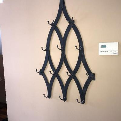 Hand Forged Metal Coat Rack 
$145
VERY Heavy