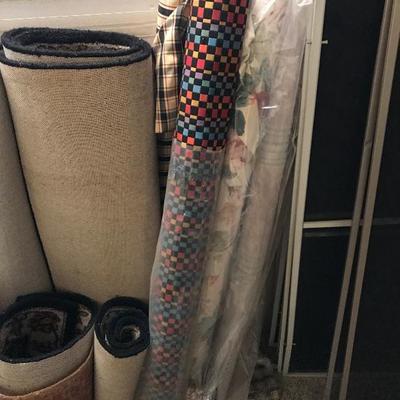 Rolls of custom fabric 