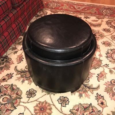SOLD Foot Stool w/reversible tray top and storage 
$45