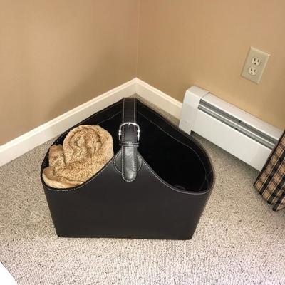 SOLD 
Leather storage $24