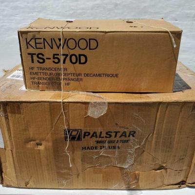 3011	

Kenwood TS-570D Transceiver, Palstar AT5K Antenna Tuner
New In Box Kenwood TS-570D Transceiver, Palstar AT5K Antenna Tuner