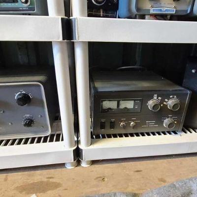 Hammarlund KXL-One Amifier, Kenwood Amplifier and Speaker