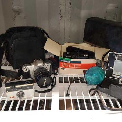 Vintage Cameras, Cases And Accessories