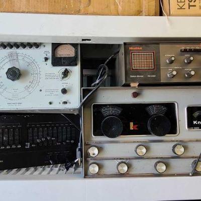 3012	
3 Vintage Knight Recievers, Heathkit Station Monitor, Sprague Tel-Ohmike and More
3 Vintage Knight Recievers, Vintage Heathkit...