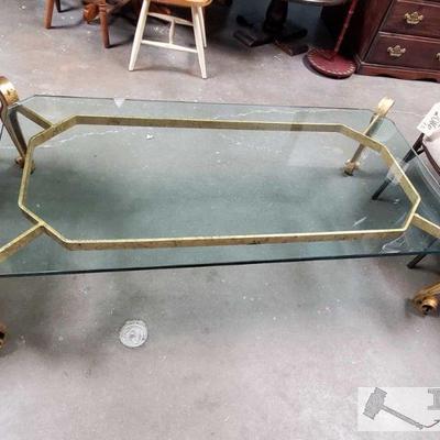 2015	
Glass Coffee Table
Measures Approx 60