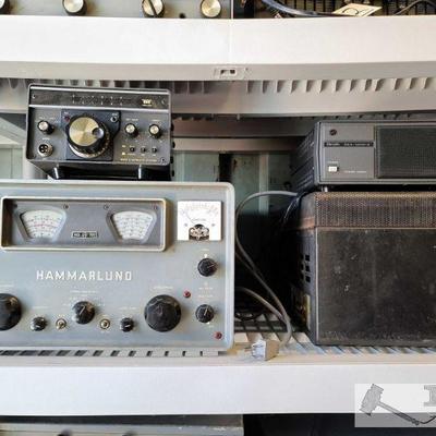 3013	
2 Vintage Hammarlund Reciever, Heath Power Supply, Ten Tec Mode B Satellite Station and More
2 Vintage Hammarlund HQ-100, Reciever,...
