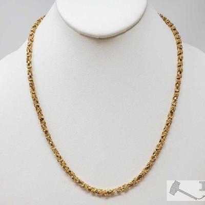 572	

14k Gold Chain, 29g
Weighs Approx 29g, Measures Approx 20