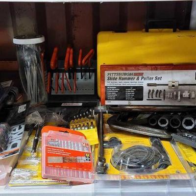 Hand Torch Kit, Tire Iron, Slide Hammer And Puller, Terminal And Connector Kit Set, And More