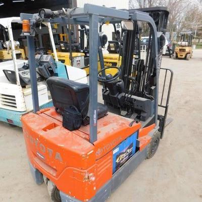 #Toyota Electric Fork Lift,.