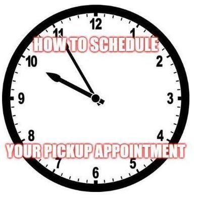 #How to schedule your REQUIRED load out time