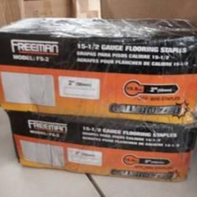 (2bx)Freeman FS-2 2-Inch by .120-Inch Flooring Staples, 5000 Per Box