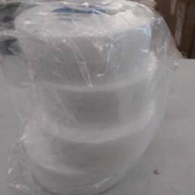 8PC White Styrofoam Disc