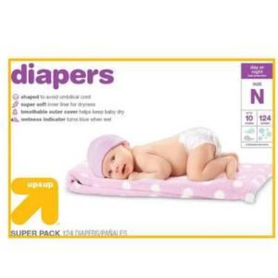 Diapers Super Pack Size Newborn -  Up&Up