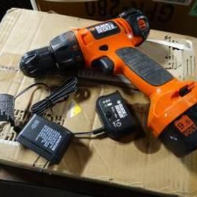 Black  & Decker Drill with Charger
