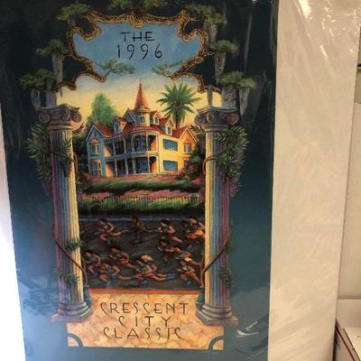 https://www.ebay.com/itm/124180940660	GB028: The 1996 Crescent City Classic Poster #ed	 $50.00 
