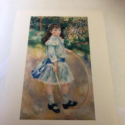 $10 	https://www.ebay.com/itm/114210020429	LAN9837: Auguste Renoir No. 1722 Print	$10 
