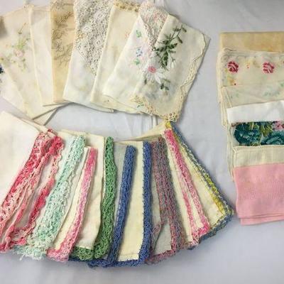 https://www.ebay.com/itm/114189783839	KB0113: Lot of Vintage Ladie's Handkerchiefs 	 $15 
