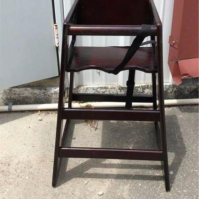 https://www.ebay.com/itm/114186834462	PA031: Wood High Chair 	 $35 
