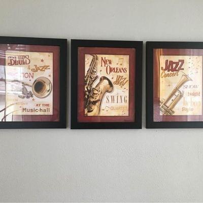  $15 	https://www.ebay.com/itm/114186818173	PA012: New Orleans Jazz Frames, 3 pieces 3 New Orleans Framed Artwork Local Pickup 	 $15 
