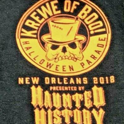 https://www.ebay.com/itm/124176096355	JX005: KREWE OF BOO! HALLOWEEN PARADE NEW ORLEANS 2018 SIZE M 	 $20.00 
