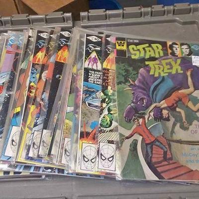 https://www.ebay.com/itm/124163871326	AB0261 VINTAGE LOT OF 28 STAR TREK COMIC BOOKS . MARVEL & DC BOX 77 AB0261	40
