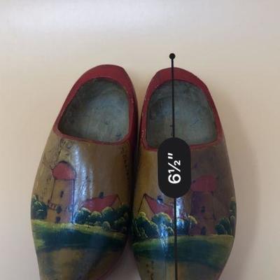 Wooden clogs made in Holland