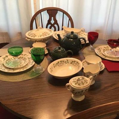 Homer Laughlin Dishes, Goblets & More