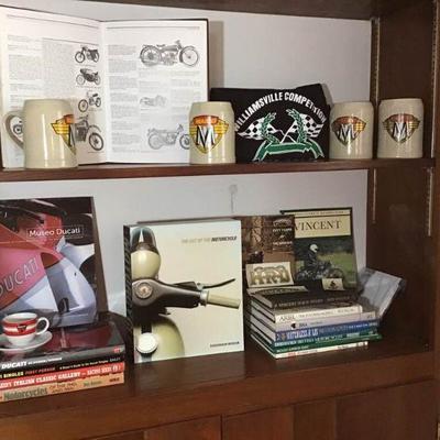 Motorcycle/Motocross Books, Mugs & History