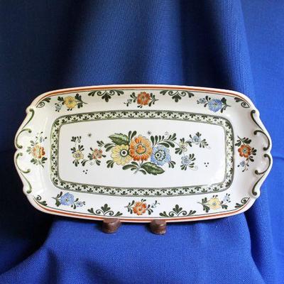 Lot 334A: Villeroy and Boch Large Platter Alt Amsterdam  12"    $58