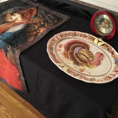 Platter/Clock/Tapestry
