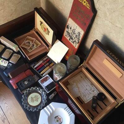 Cigar Humidor and Accessories