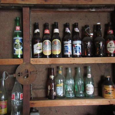 Vintage Beer and Soda bottles