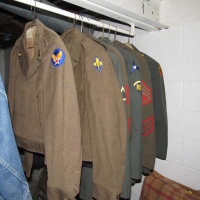 U S Military jackets