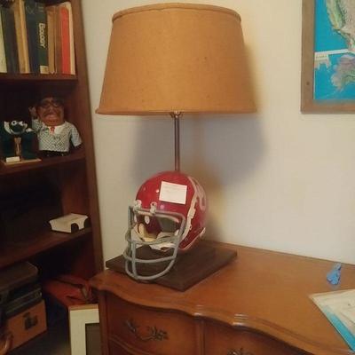 football helmet lamp on sale 25.00