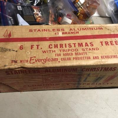 6ft aluminum Christmas tree 