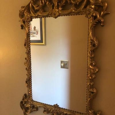Gilted mirror 