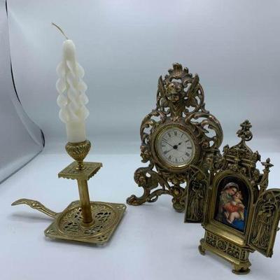 Candlestick, Clock, Raphaels Madonna
