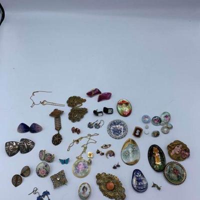 Pins, Pendant, Earrings, and More