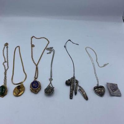 Lockets and Sterling Necklaces