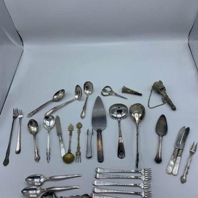 Silverplate Embroidery Scissors and More