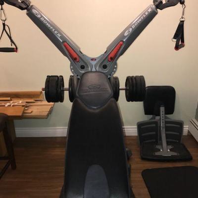  $ 1800.00 Bow Flex  Complete -Includes all weights /attachments 
