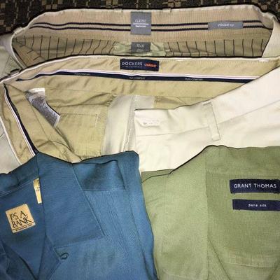 $15 each - silk shirts or khakis