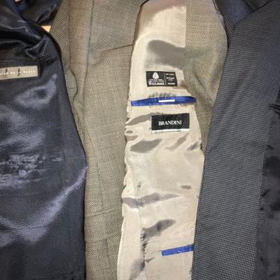 $55. Ea - Men's suits Sizes vary - All are under size 40