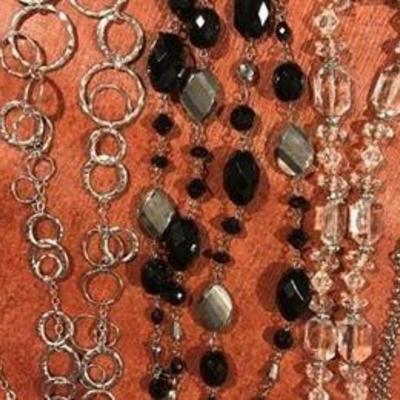 D # 10 Trio of Looong Necklaces $35. 