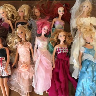 $30 for all - Barbie & Disney Fashion Dolls