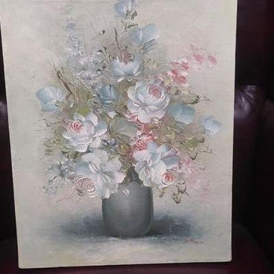https://www.ebay.com/itm/114209917022	RXFB0006 ACRYLIC PAINTINGS. BLUE AND RED FLOWERS IN VASE UNFRAMED PAINTING painting 16x12 inches...