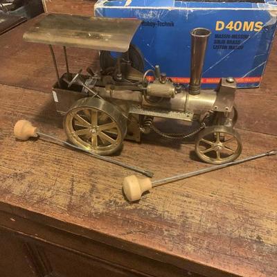 Old operating steam toy